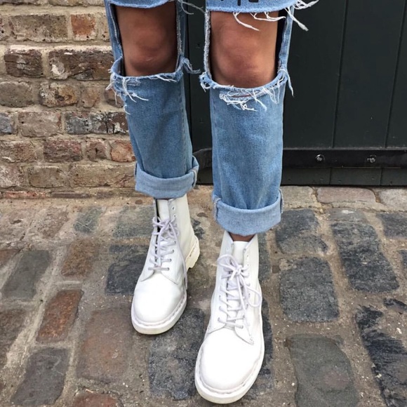 Martens Boots Dr Martens Mono 146 White Martens 1461 Dr Martens